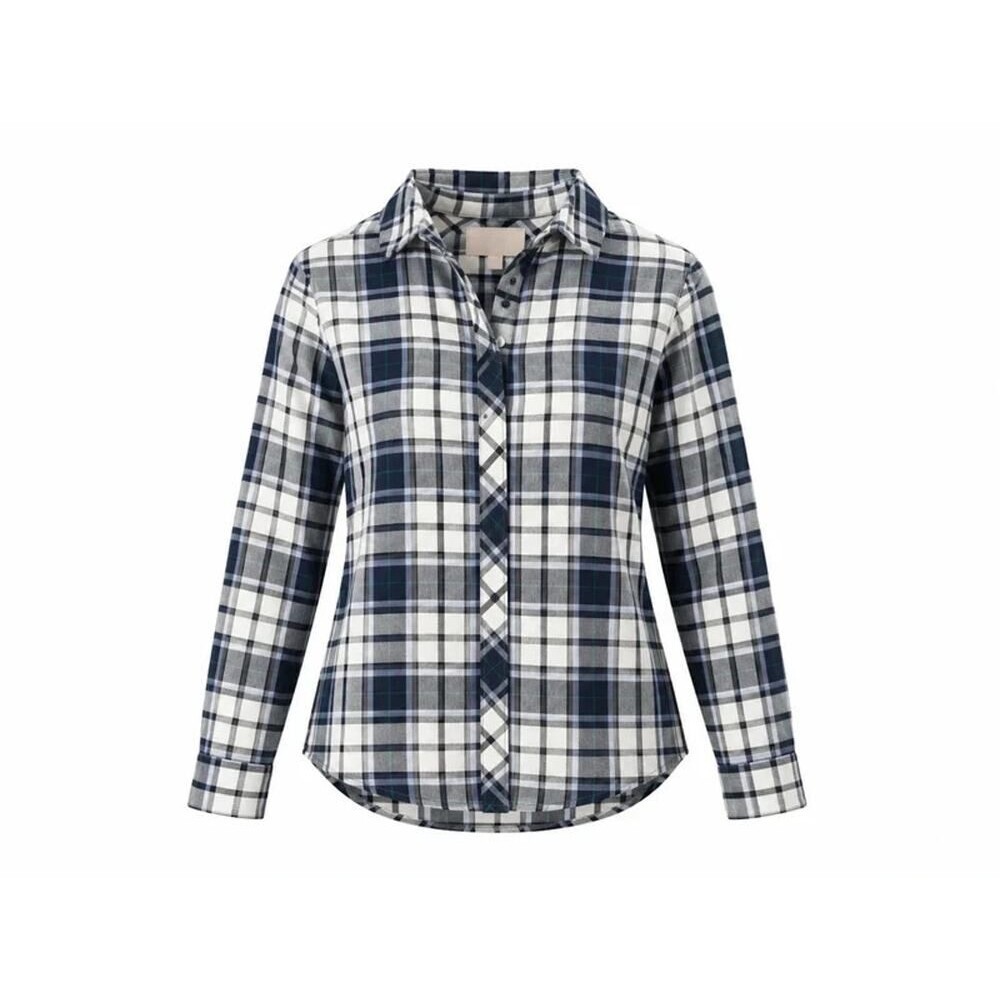 Banana Republic plaid button down-size small